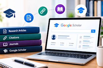 optimize research articles, citations, journals, and google scholar profiles