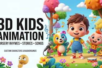 do 3d kids animations