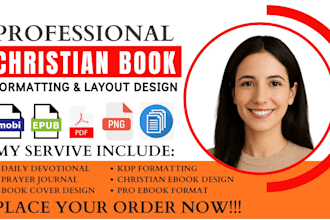format daily devotional and christian book for amazon kdp kindle and paperback