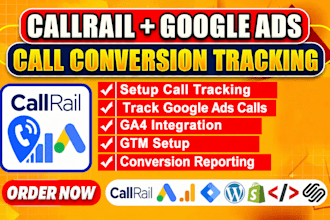 integrate callrail phone tracking with google ads conversion tracking and ga4