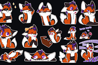 draw furry telegram stickers nsfw furry stickers discord animated stickers