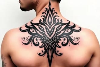 design the best tribal tattoo