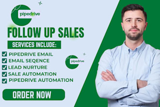 setup pipedrive email sequence lead nurture followup sales automation