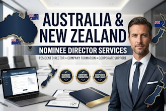 provide australia new zealand nominee director, local director, and shareholder