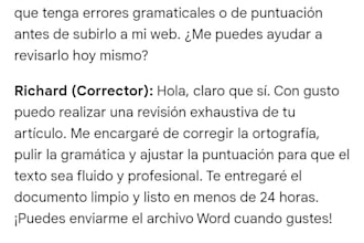 be your professional spanish proofreader and editor