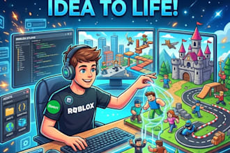 make a roblox game for you