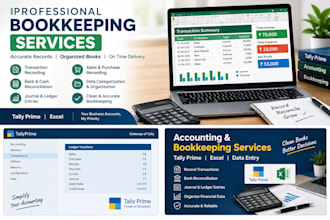 do tally data entry, tax returns