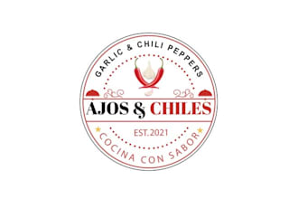 design spicy and tasty food restaurant logo