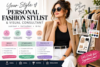 be your expert personal fashion stylist and visual consultant