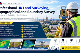 provide professional UK land surveying, topographical and boundary survey