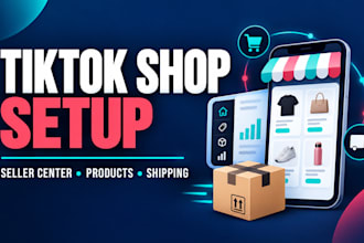 set up tiktok shop seller center and upload your products