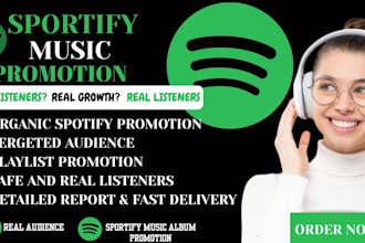 do professional sportify promotion music promotion