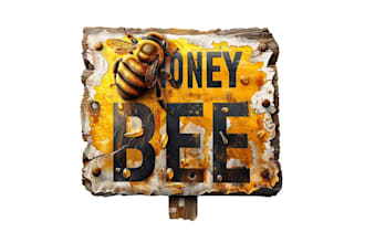 design high quality bee logo with unlimited revision