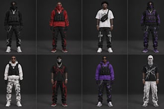 design custom fivem clothing eup gang outfits and uniform