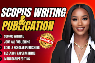write and prepare a research article for scopus journal submission