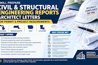 civil and structural engineering reports architect letters in michigan ma ia la