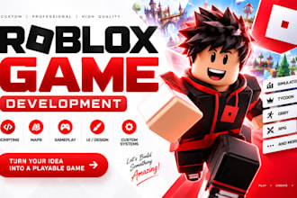 desarrollador de juego de roblox, scripter de roblox, roblox studio desarrollo