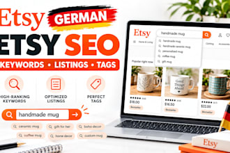 do german etsy seo, german etsy keyword research, etsy listing optimization