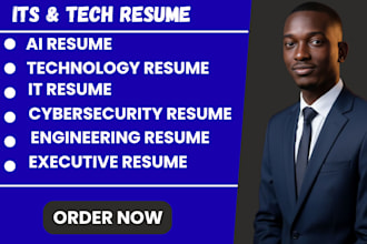 write a tech resume for IT, engineering, faang and cybersecurity professionals