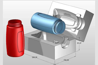 model 3d bottle, plastic bottle mold, 2d drawings bottle caps manufacturing