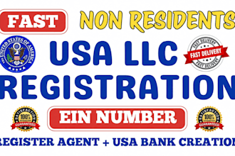 do USA llc registration USA llc formation and ein number for non USA resident
