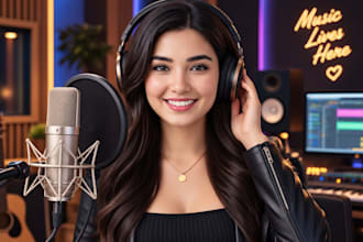 write and sing your edm topline with female vocals and catchy melody