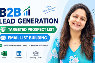 build a targeted b2b prospect list with verified email leads
