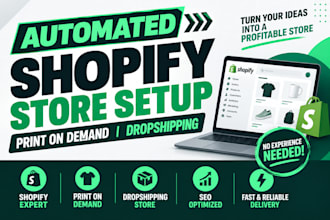 do a print on demand shopify store with printify or printful