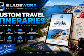 custom itineraries for anyone