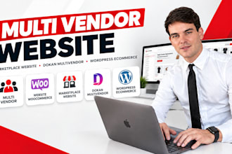 develop wordpress multi vendor ecommerce marketplace website with dokan