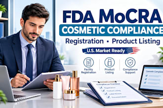 handle fda mocra cosmetic facility registration and products listing