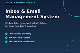 organize and manage your inbox and email communication system