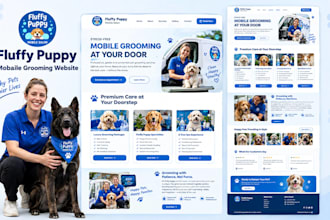 do woocommerce wordpress pet care dog spa grooming studio store website design