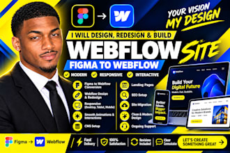be webflow developer for webflow website figma to webflow design webflow expert