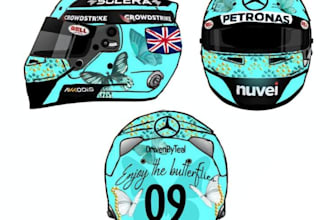 design high quality f1 helmet logo with unlimited revision