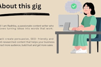 write SEO friendly content for blogs websites and business