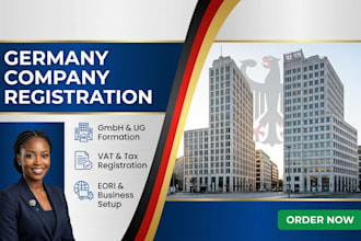 do germany company registration, gmbh ug formation, vat and tax registration