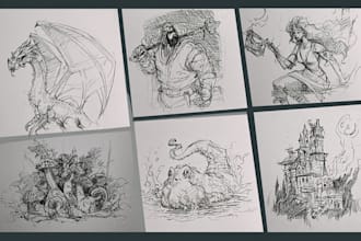 quick sketch concept art