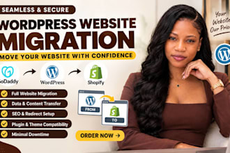 migrate wordpress to shopify move godaddy to shopify wordpress website migration