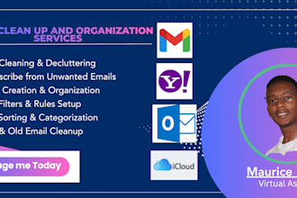 clean, declutter, and organize your inbox