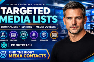 pitch brands to journalists TV stations radio podcasts and online news PR