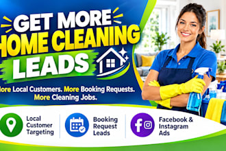 home cleaning leads commercial cleaning contracts janitorial lead facebook ads