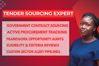 be your UK be your UK tender researcher for government contracts and active bids
