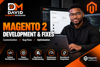 design your professional magento website