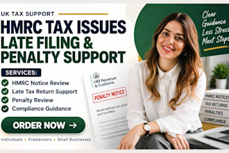 help resolve hmrc tax issues, late filings and penalty concerns