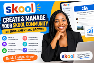 create and manage your skool community for engagement and growth