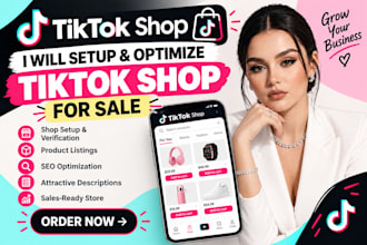 set up and optimize your tiktok shop professionally