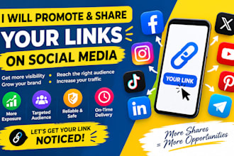 promote and share your website or affiliate link to active targeted audience