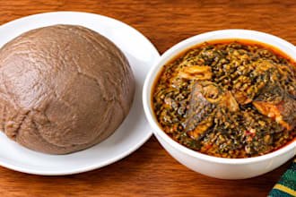 tutor you how to make amala and soup