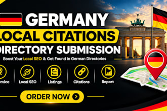 build german local citations and directory submissions for local SEO